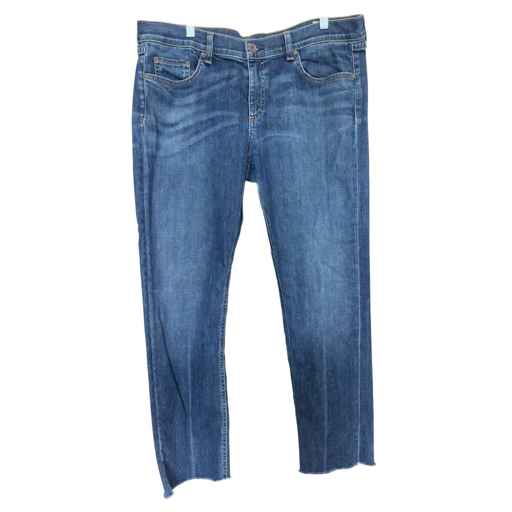 Rag & Bone Dre Slim Boyfriend Raw Hem Jeans Keiko